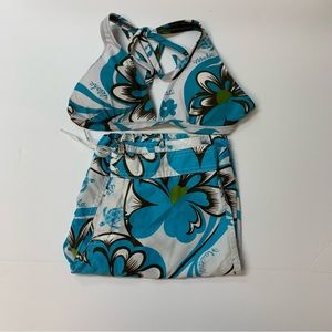 Stevens Wear Women’s size 3 Surf/board shorts with bikini top Made in Hawaii USA